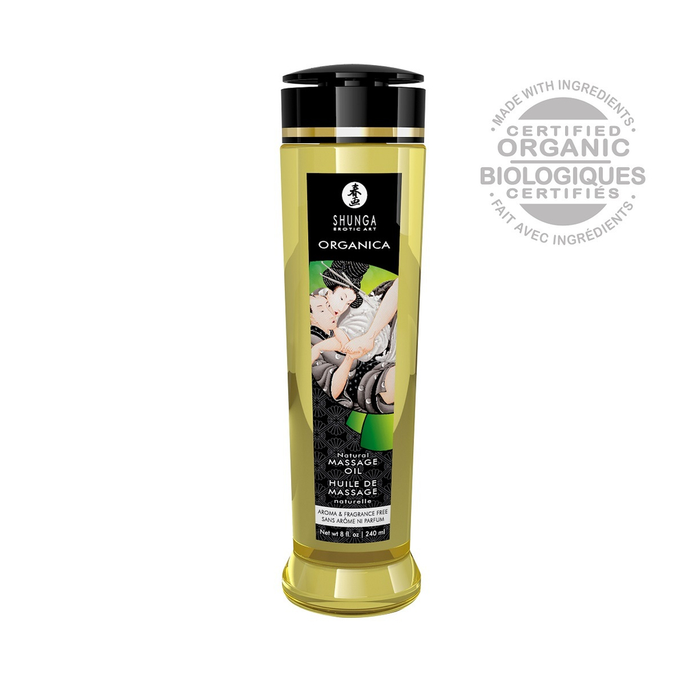 Shunga Organic Natural - Массажное масло, «Натуральное», 240 мл