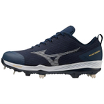 Mizuno Low Top Upper Height Baseball Shoes Men"s Marine Blue