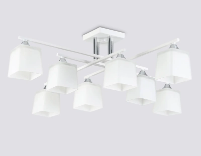 Светильник подвесной TR303043/8 WH белый E27/8 max 60W 820*820*260