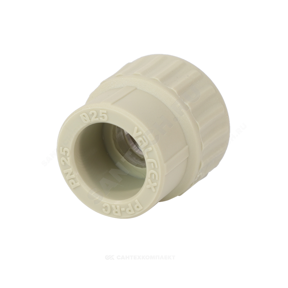 Муфта PP-R комбинированная серая Дн 32х1" ВР VALFEX 10129032Г