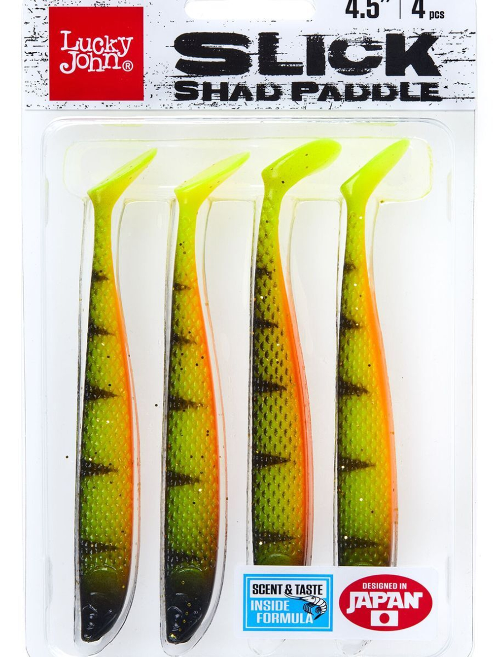 Виброхвосты LJ 3D Series SLICK SHAD PADDLE 6.0in (15.20)/T57 3шт