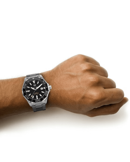 TAG Heuer WAY201A.BA0927 Мужские механические часы Aquaracer GMT Calibre 5