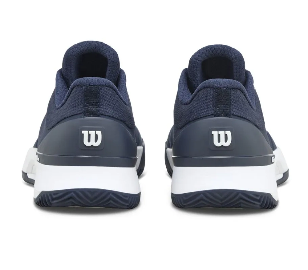 Женские теннисные кроссовки Wilson Intrigue Tour Clay - navy blazer/white/navy blazer