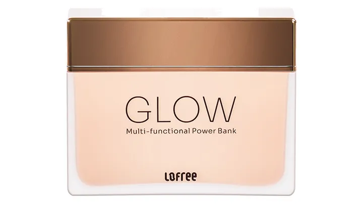 Lofree Glow Power Bank 10K, 60° Peach Dawn