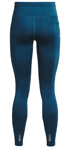 Леггинсы Under Armour Women's UA OutRun The Cold Tights - petrol blue/reflective