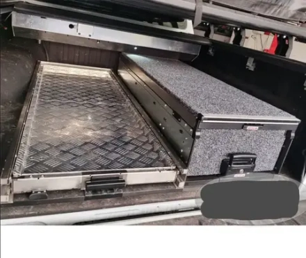 Системы выдвижных ящиков для кухни в Toyota Hilux от Forza Performance Тойота