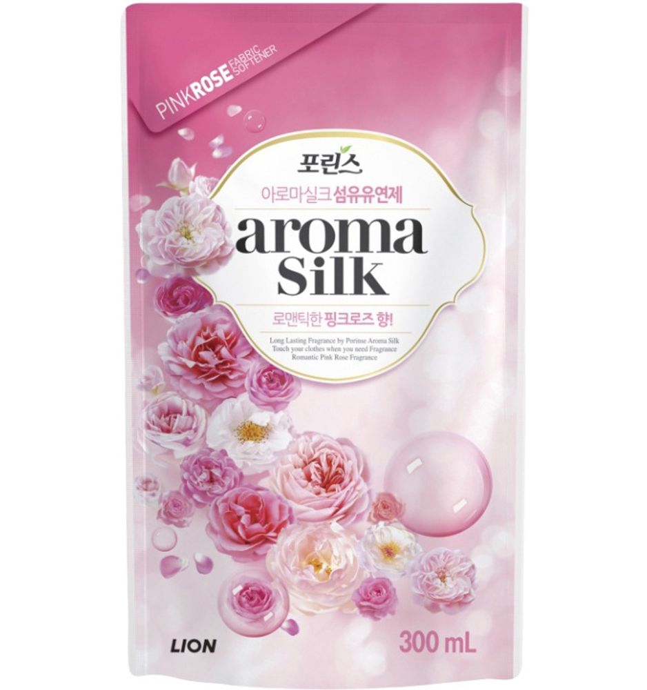 CJ Lion Кондиционер для белья Porinse Aroma Capsule Роза 300 мл