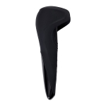 Чёрный нереалистичный мастурбатор 20см с вибрацией Satisfyer Men Wand