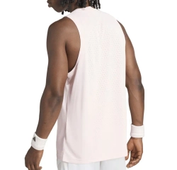 Мужская теннисная футболка Adidas Sleeveless - distilled pink