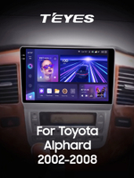 Teyes CC3 2K 9"для Toyota Alphard 2002-2005