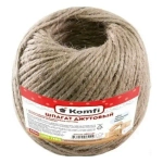 Шпагат джутовый, 50 м, 1200 текс, бурый, Komfi