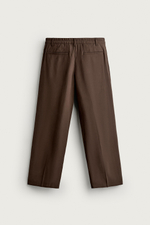 СТРУЯЩИЕСЯ БРЮКИ RELAXED FIT СО СКЛАДКАМИ — ZARA