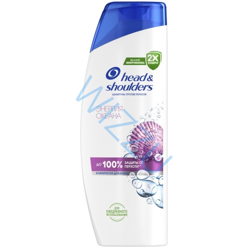 Шампунь Head & Shoulders 360мл Энергия океана