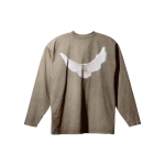 YEEZY x Gap x Balenciaga, футболка, коричневая