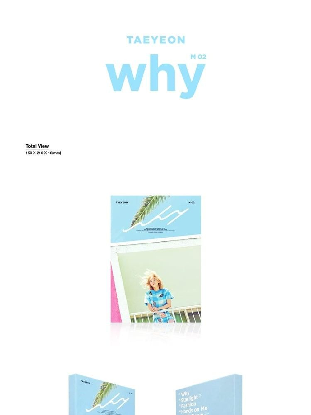 Альбом TAEYEON (GIRLS' GENERATION) - WHY 2nd Mini Album
