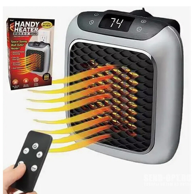 Портативный обогреватель Handy Heater Turbo 800 с пультом ДУ оптом