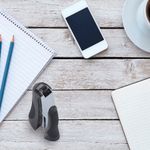 Степлер №24/6, 26/6 BRAUBERG "VS-100 Pro", до 25 листов, вертикальный, эргономичный, черный 228741