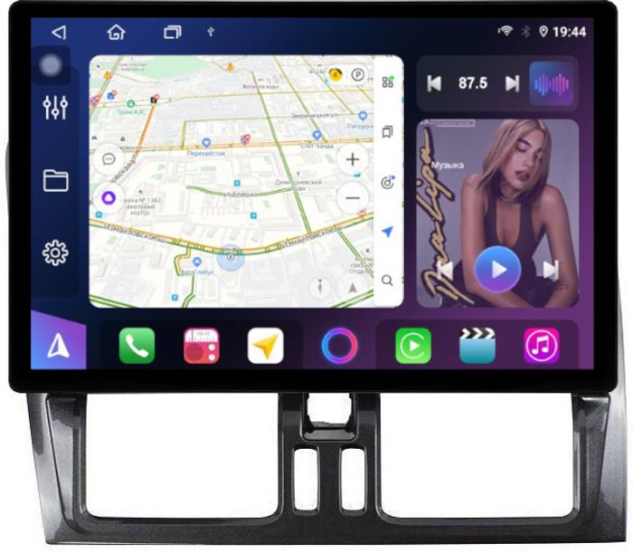Магнитола для Volvo XC60 2008-2013 - FarCar BX877 монитор 13" 2K QLED на Android 13, Быстрая, CarPlay, 4G SIM-слот
