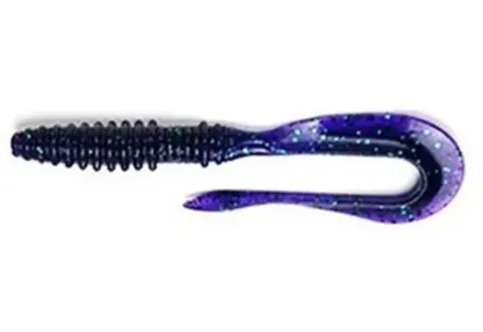 Приманка силиконовая Keitech Mad Wag 4.5" #307 Junebug