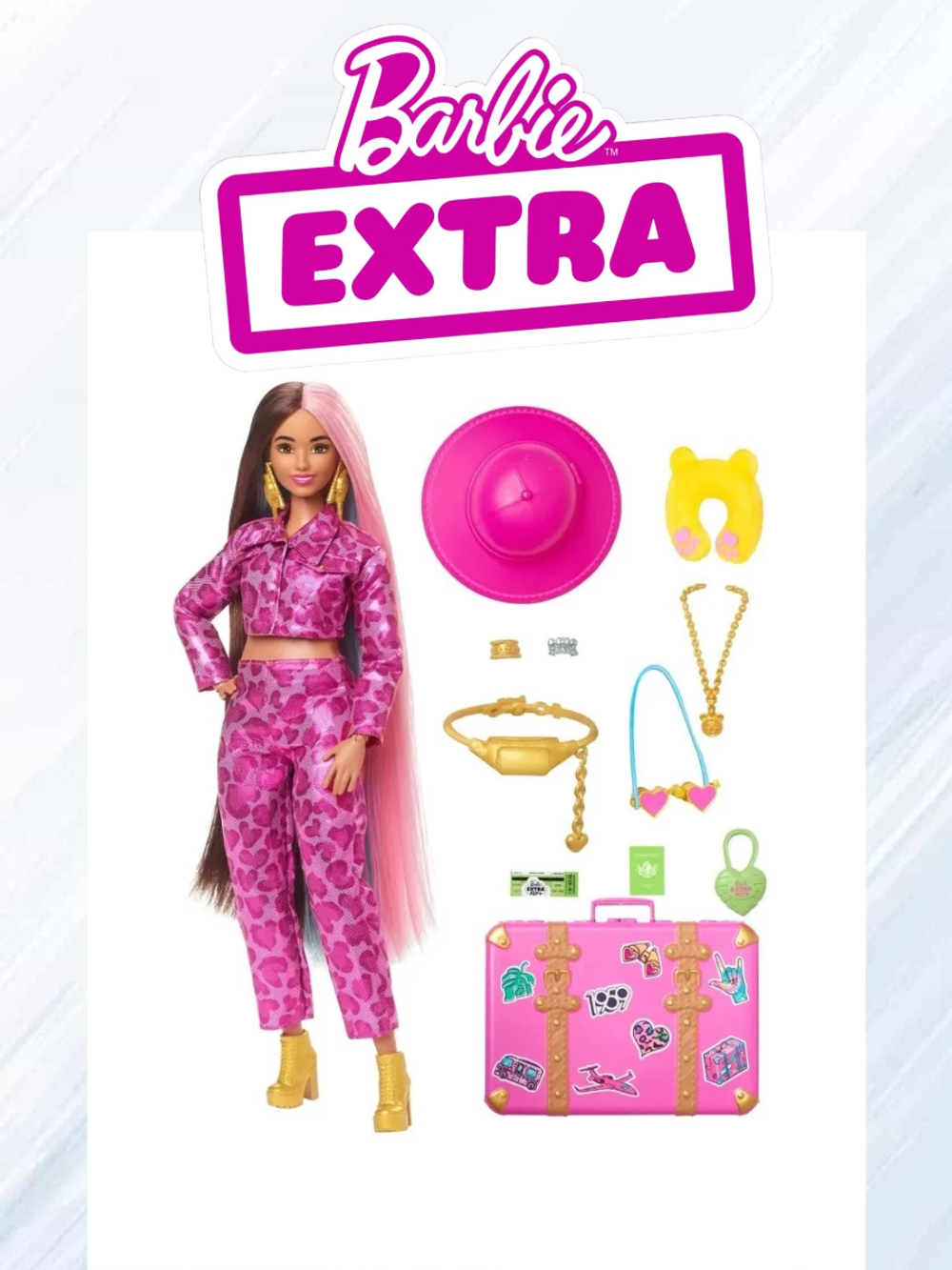 Кукла Барби быстрый полет Сафари | Barbie Extra Fly Safari HPT48 | модная кукла Mattel | 3+