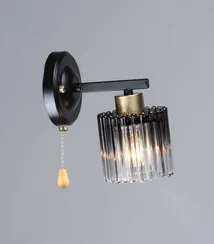 Бра Rilon 6787/1W BK+COP, 40 Вт, чёрное и латунное