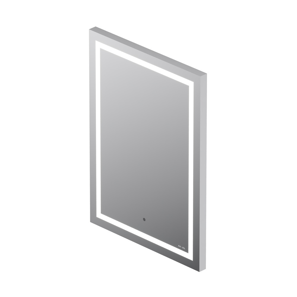 Универсальное зеркало настенное с контурной LED-подсветкой, 50 см AM.PM Gem M91AMOX0501WG