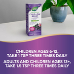 Nature's Way, Sambucus®, средство от простуды и гриппа, сироп из бузины, для детей от 6 лет, ягодный вкус, 120 мл (4 жидк. унции)