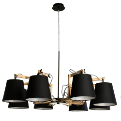 Люстра подвесная Arte Lamp Pinocchio A5700LM-8BK