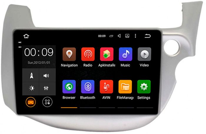 Магнитола для Honda FIT 2 2007-2014, FIT Shuttle - AIROC 2K RX-1902 Android 13, Быстрая, QLed+2K, CarPlay, SIM-слот