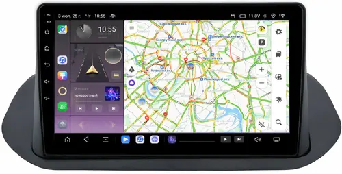 Магнитола для Nissan Rogue T33, X-Trail T33 2020+ - Kuberg QLed, Android 13, Быстрейшая, CarPlay, SIM-слот