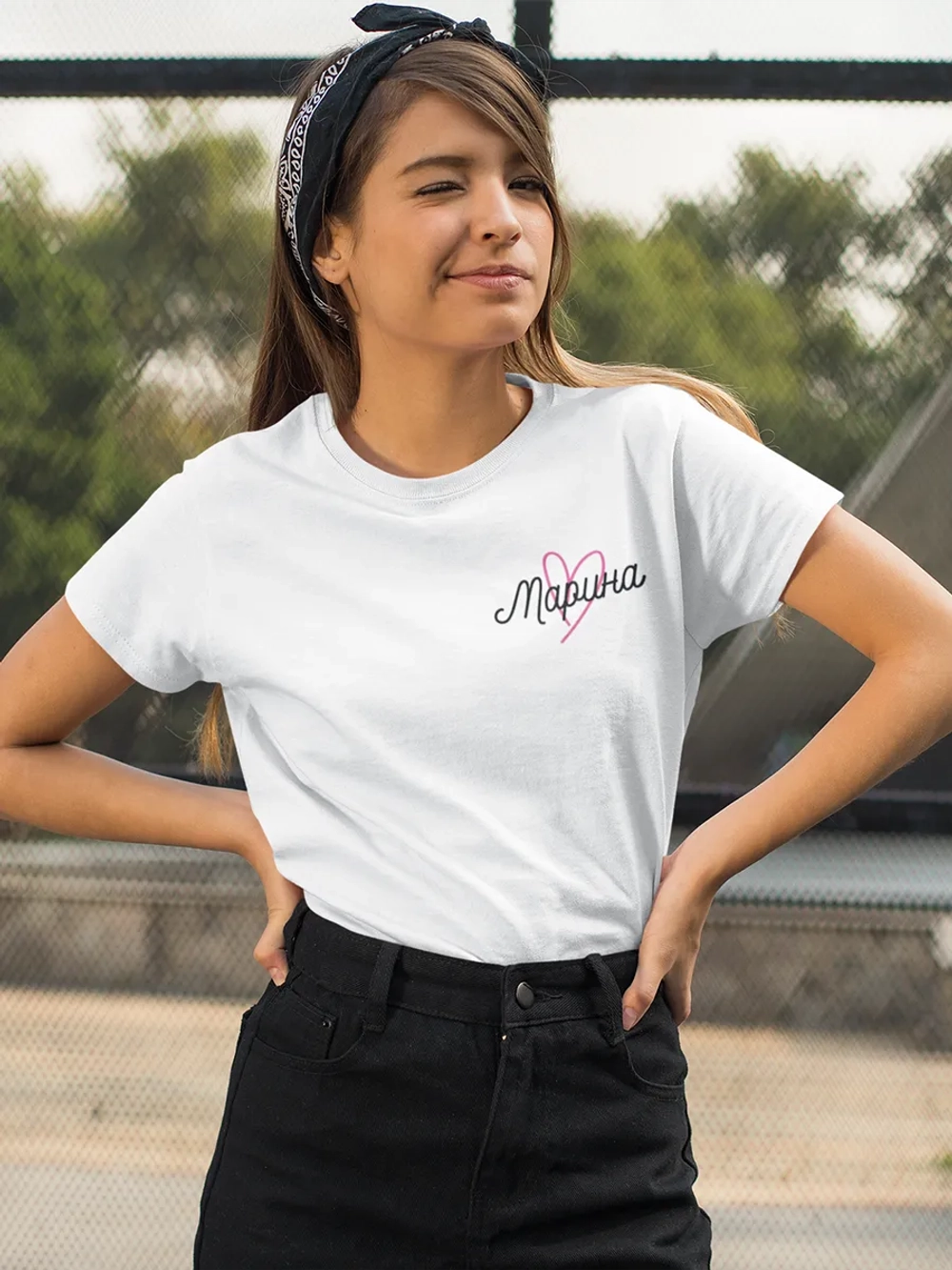 Футболка именная Марина