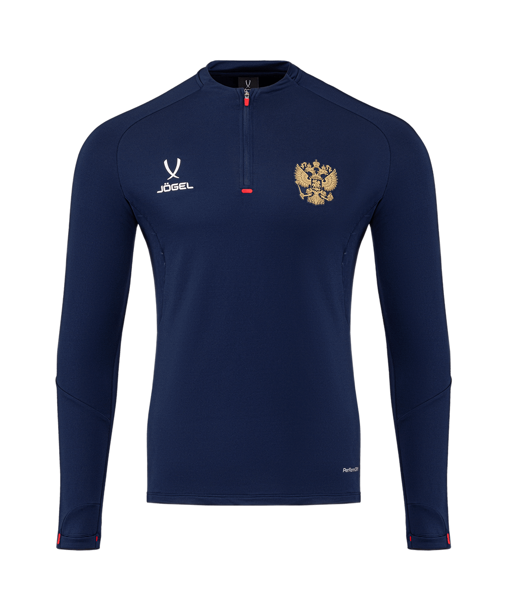 Джемпер тренировочный NATIONAL PerFormDRY Training Zip Top, темно-синий