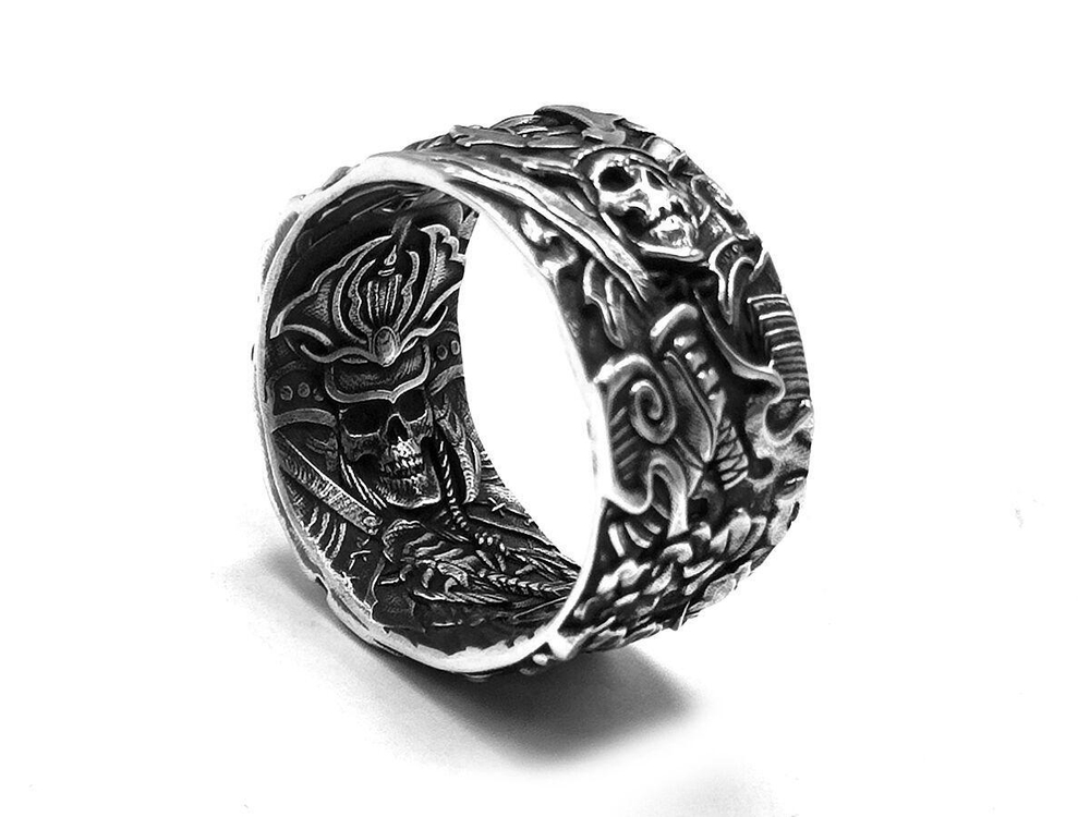 Кольцо из серебра "Irezumi-7" IRZR-07