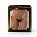 Черные стринги Jeweled, XL