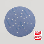 ХИТ! Шлифовальные круги 50 шт CERAMIC L712T 225 мм на липучке 24 отверстия P 120 Sunmight 78008-50