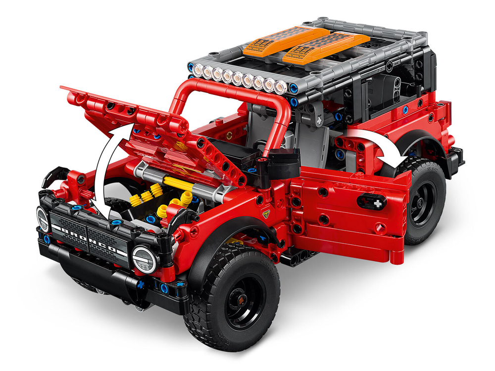 Конструктор Лего Техник Форд Bronco SUV 42213 | LEGO Technic Ford Bronco SUV | внедорожник с управлением 943 детали 9+