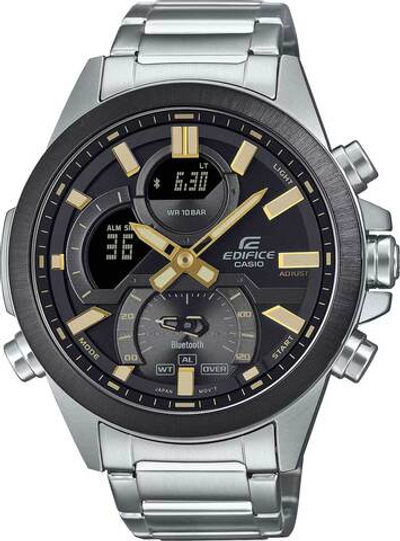 Японские наручные часы Casio Edifice ECB-30DB-1A9 с хронографом