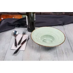 Тарелка глубокая 250 мл d 25,5 см h7см для пасты/супа/салата Blue Lake Fusion P.L. Proff Cuisine [1]