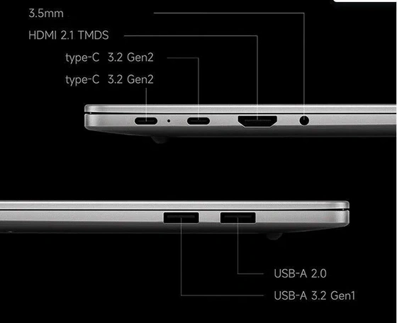 14" Ноутбук Xiaomi RedmiBook 14 2025 C5-210H/16G/512GB (JYU4631CN)