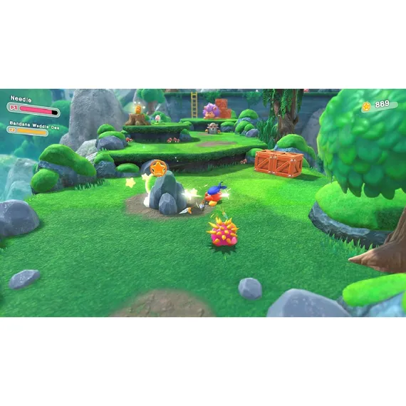 Kirby and the Forgotten Land (Nintendo Switch, Б/У, Английская версия)