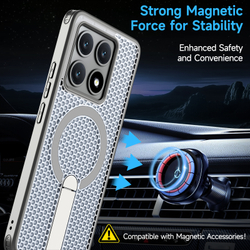 Прозрачный чехол Mesh Pro Magnetic Case для Xiaomi 14T