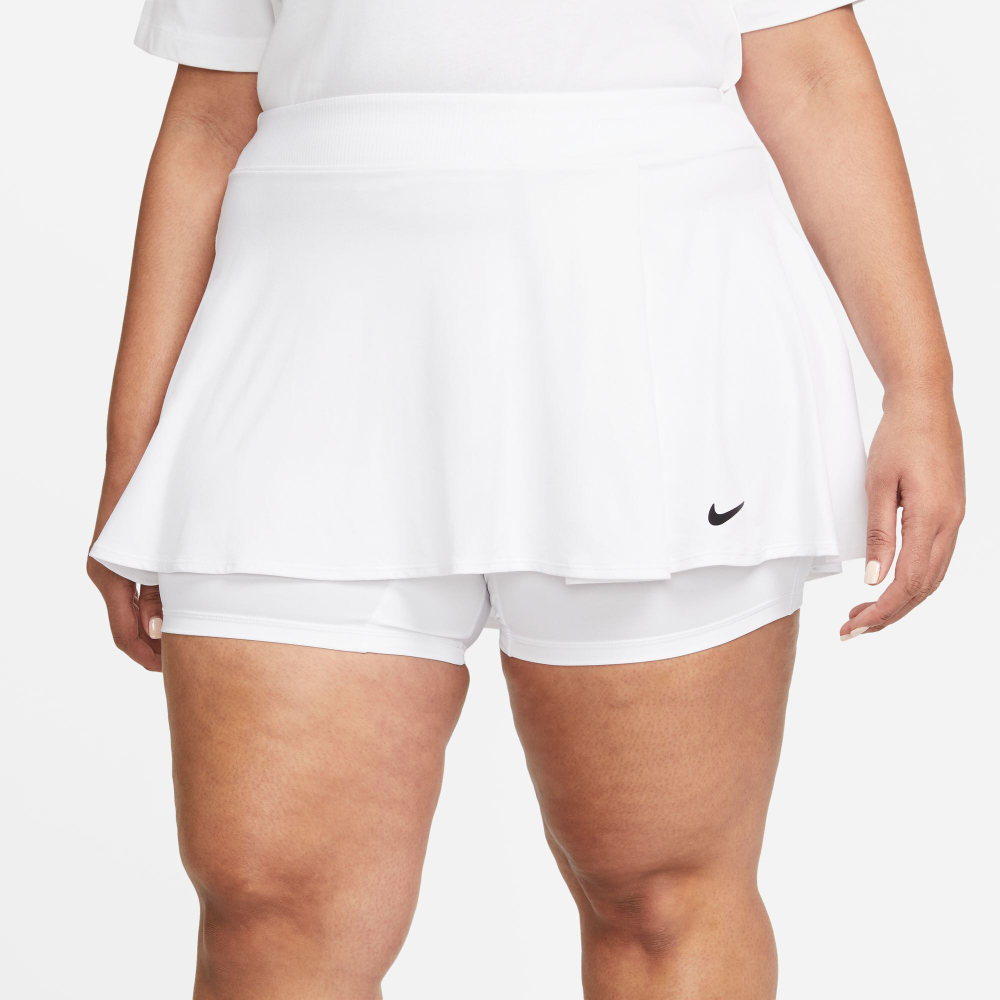 Женская теннисная юбка Nike Court Victory Dri-Fit Flouncy Plus Skirt Women - White
