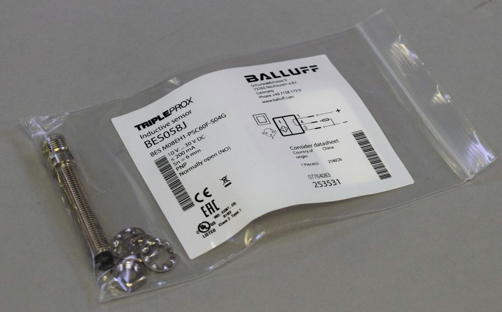 BALLUFF BES M08EH1-PSC60F-S04G BALLUFF BES M08EH1-PSC60F-S04G