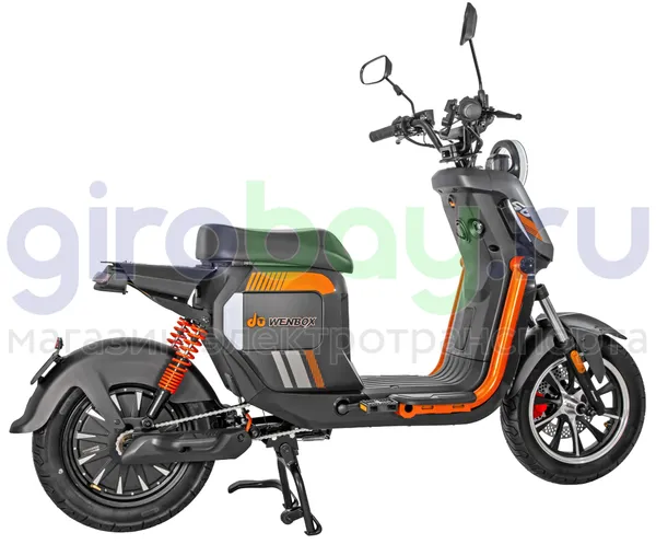 Электроскутер WENBOX U2 1500W (60V/45Ah) - Чёрный фото №7