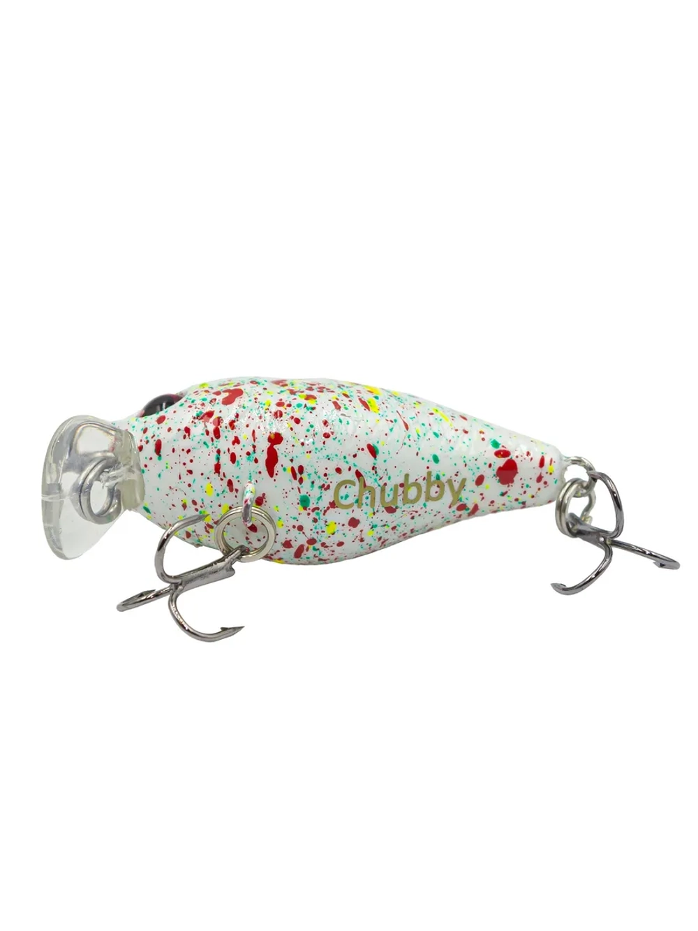 Воблер Chubby 38F цвет 041 4 г 0,5-1,0 м крэнк