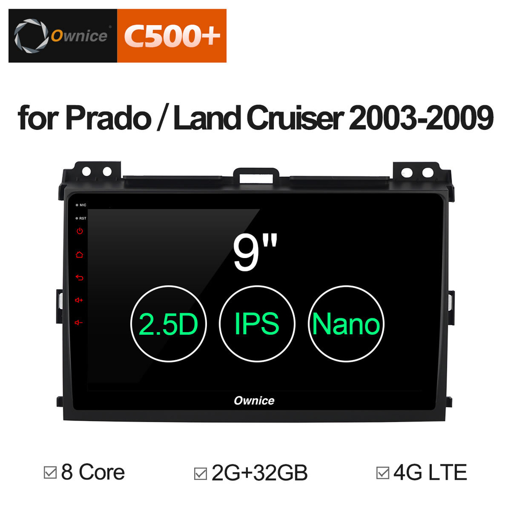 Установочный комплект для TOYOTA Land Cruiser Prado 120 2002-2009  KUBERG OL-9696