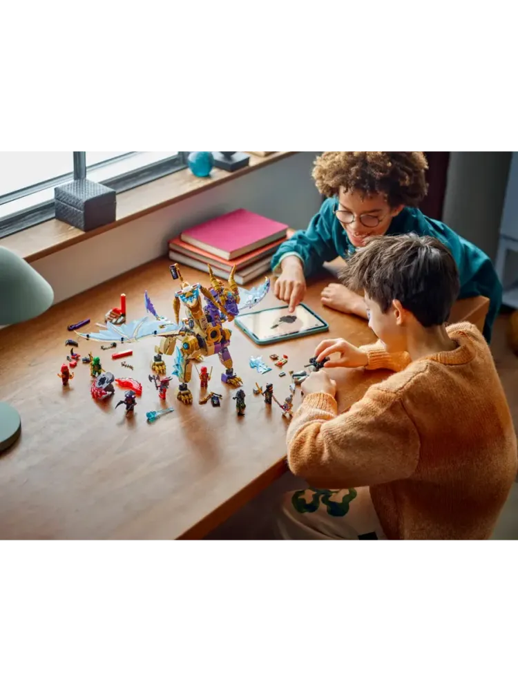 Конструктор NINJAGO 71836 Дуговой Дракон фокуса