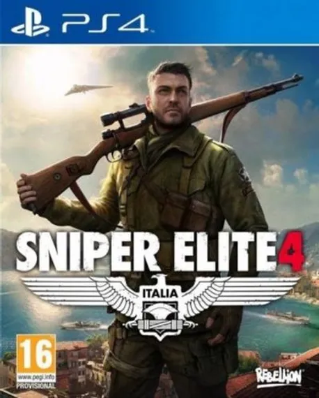 PS4 Sniper Elite 4 CUSA-04099 (Полностью на русском языке)
