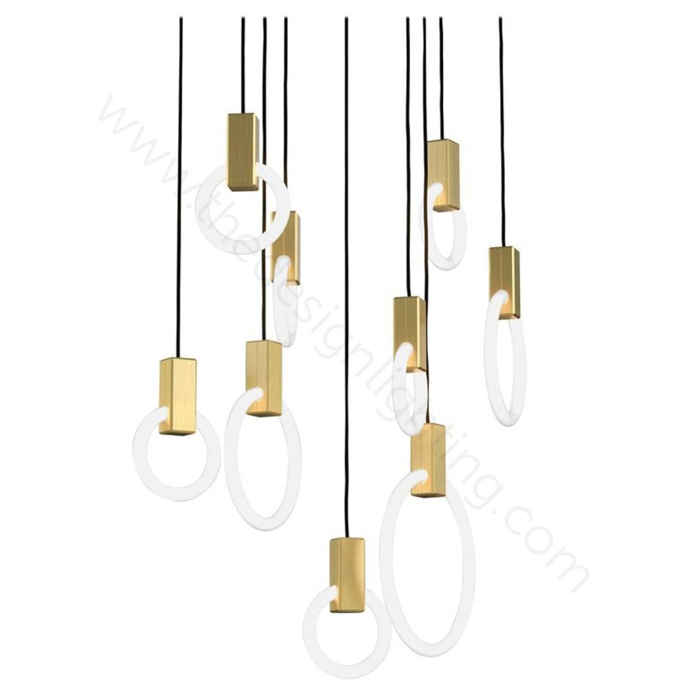 Pendant design lamp Halo by  Matthew McCormick (11 lampshade ов)