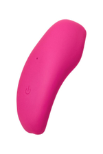 Розовый вибратор FLIRTY для ношения в трусиках (Цвет: розовый)
